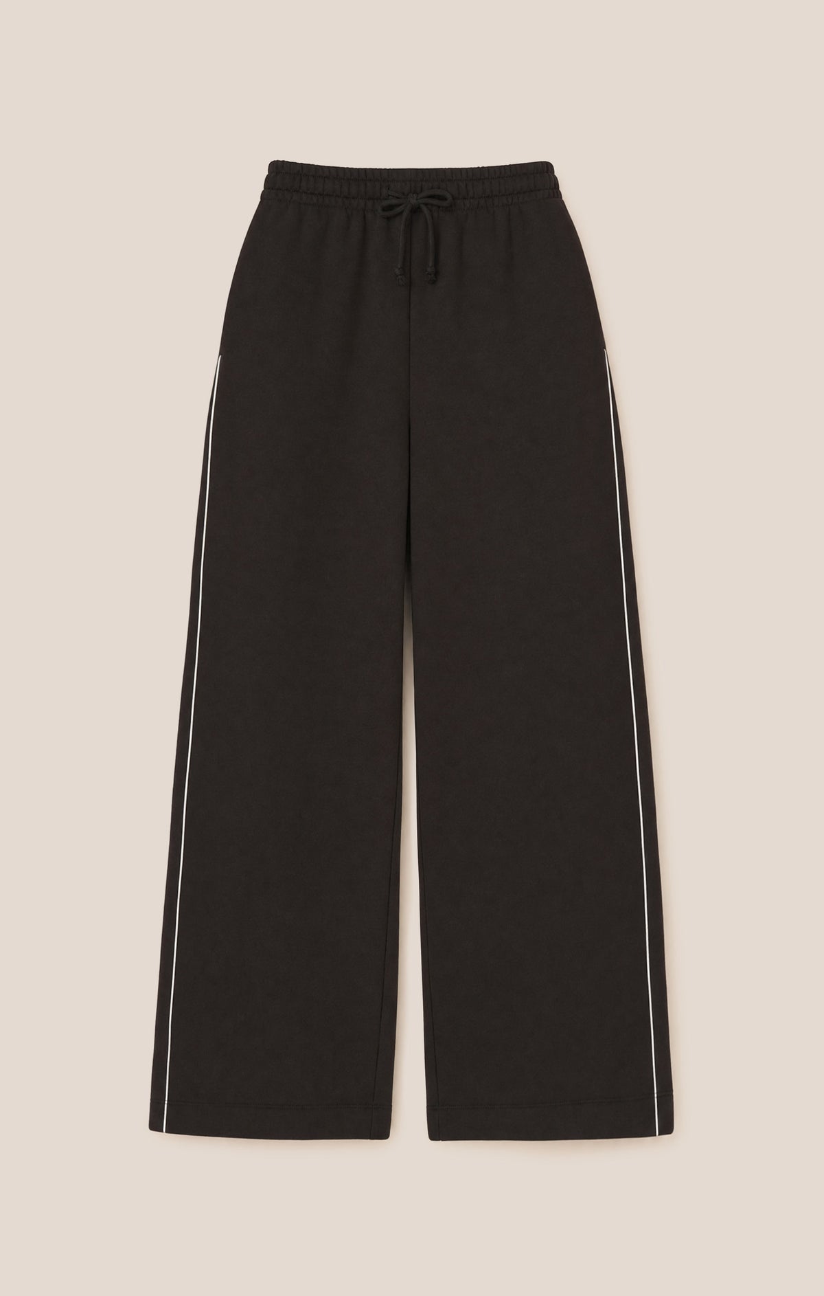 Z SUPPLY Sport Stripe Knit Terry Pant - Ash Black