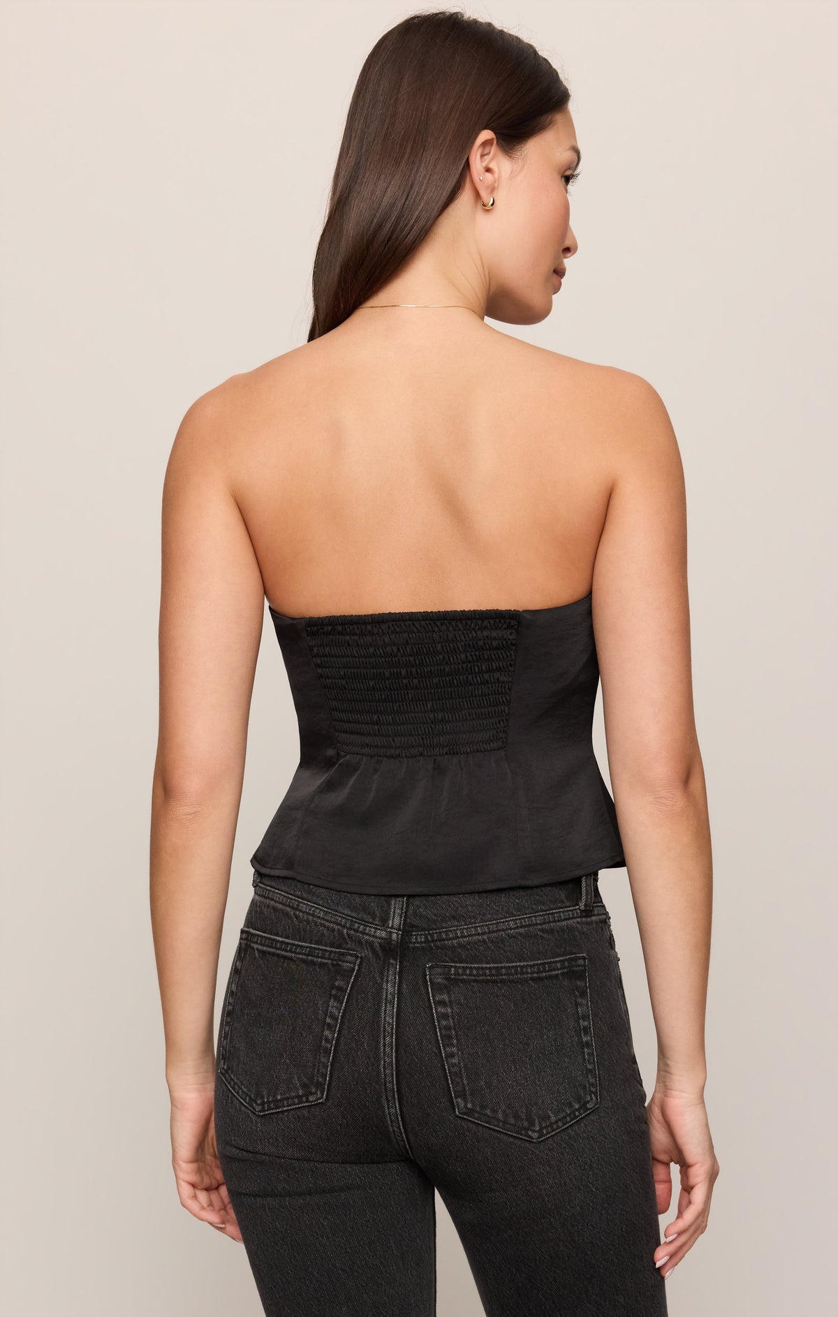 Z SUPPLY La Luna Luxe Strapless Top
