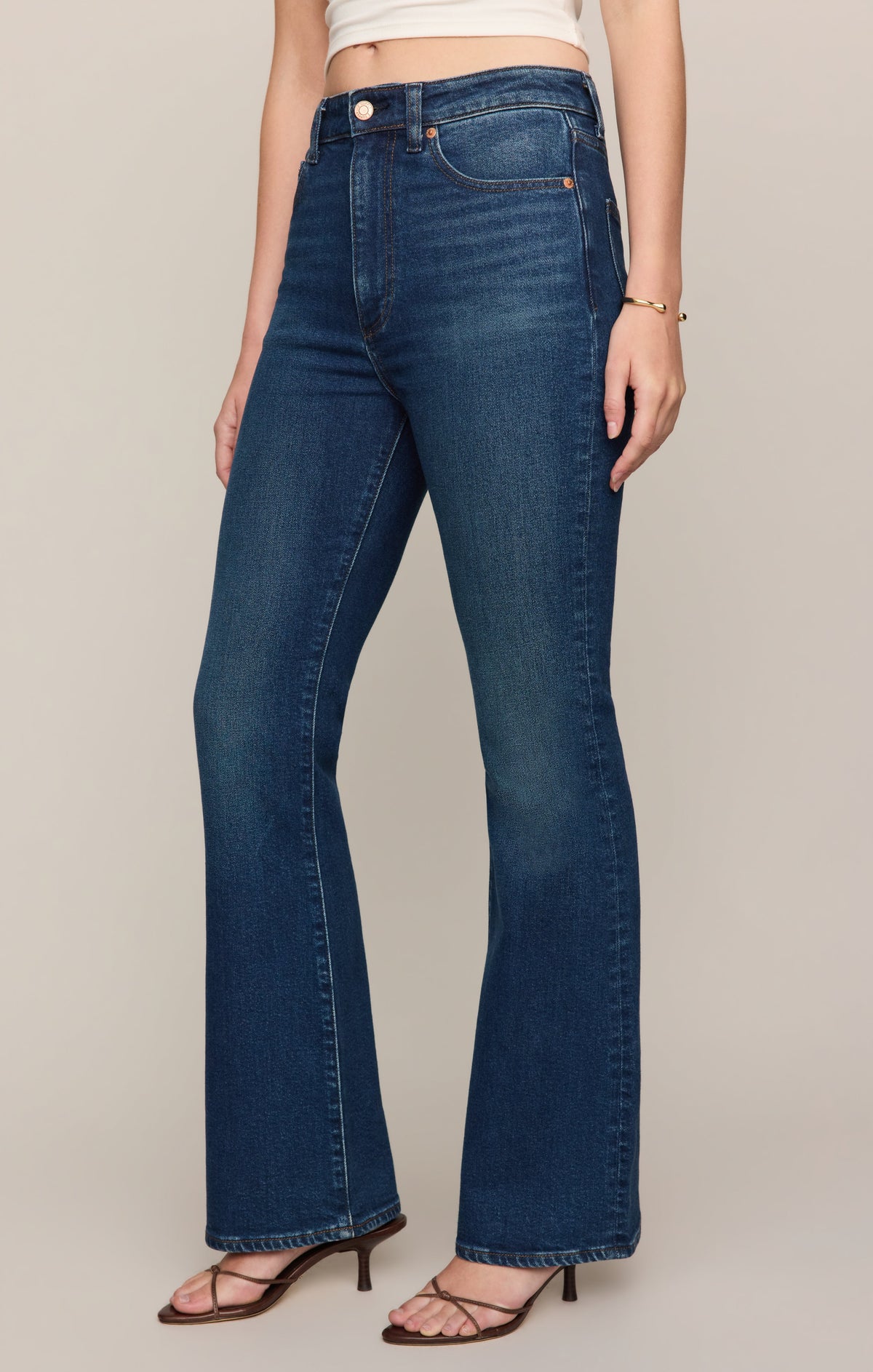 Z SUPPLY The Studio High-Rise Modern Boot Denim - Inkwell