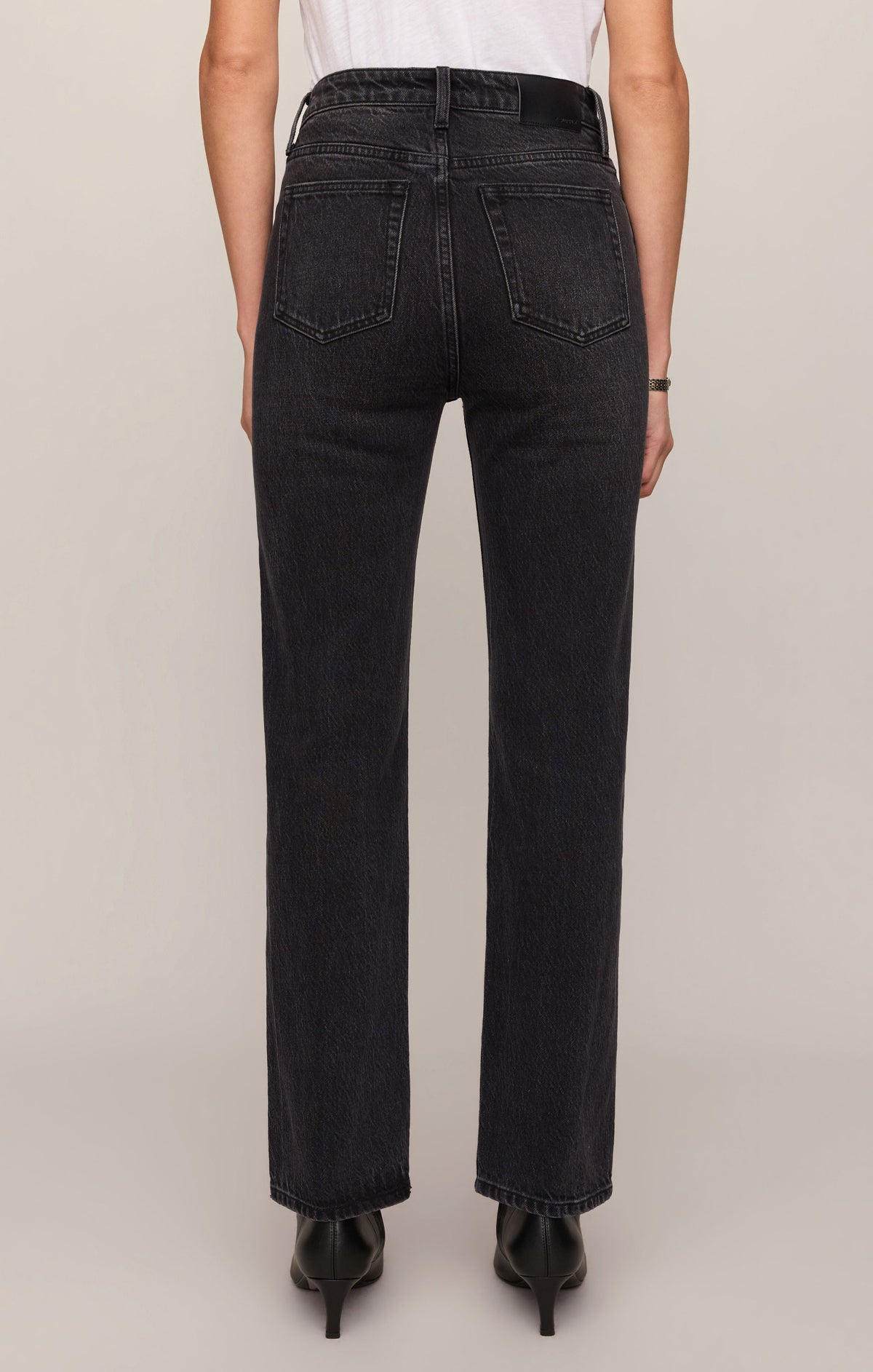 Z SUPPLY The Muse High-Rise Straight Denim - Nocturne