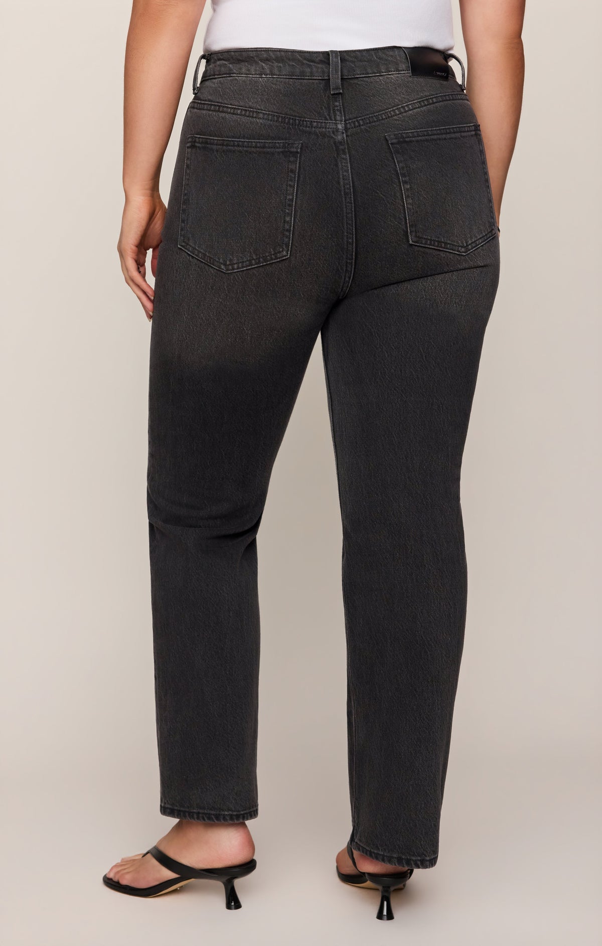 Z SUPPLY The Muse High-Rise Straight Denim - Nocturne