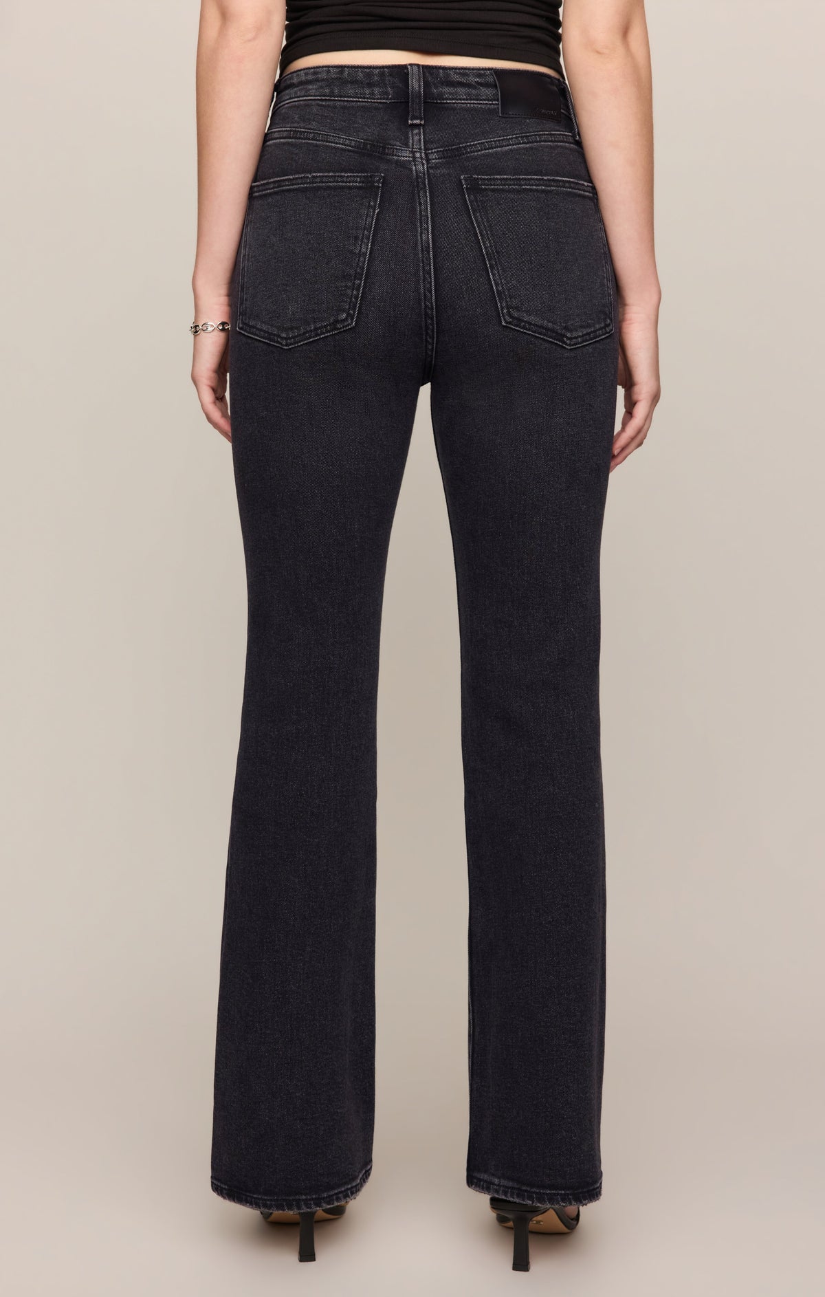 Z SUPPLY The Studio High-Rise Modern Boot Denim - After Dark