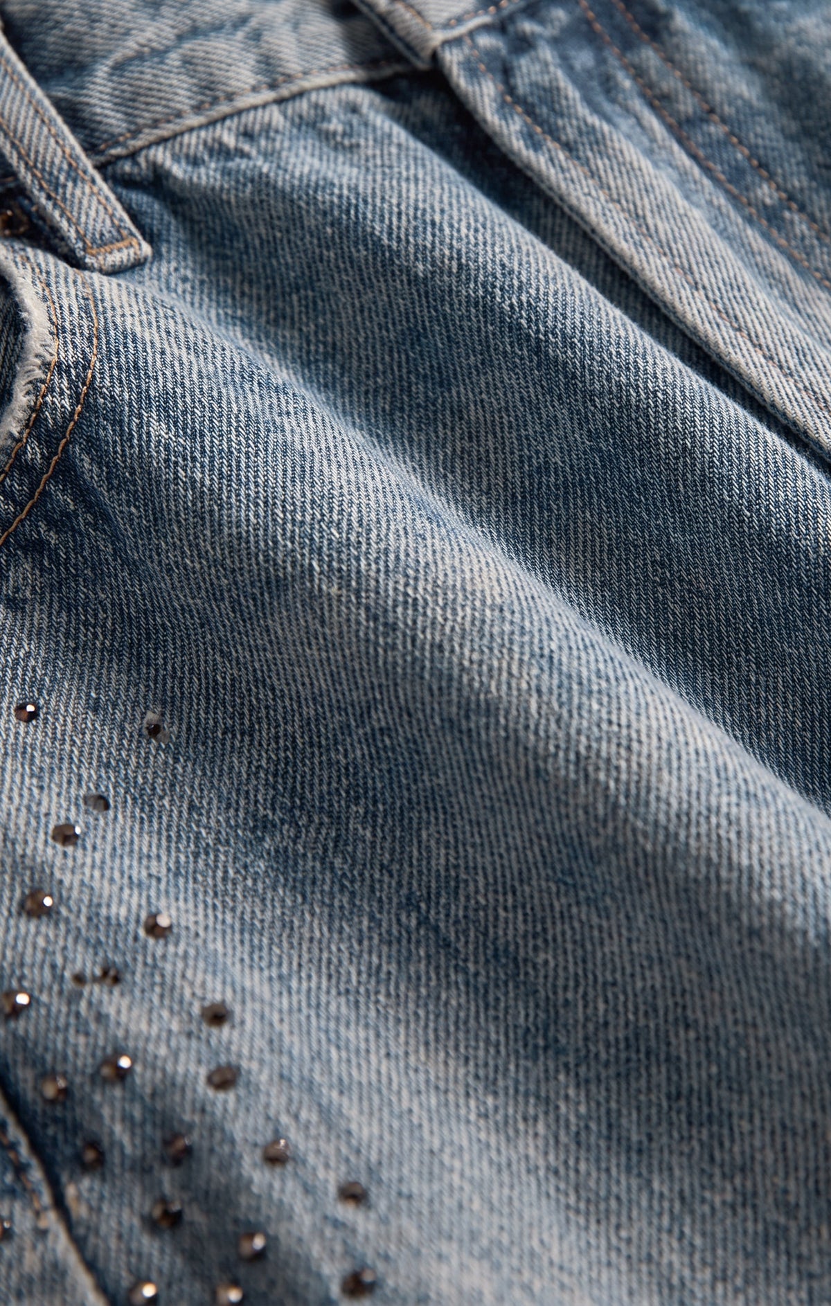Z SUPPLY The Head Turner High-Rise Wide Denim - Glimmer