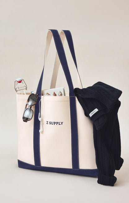 Z SUPPLY My Z SUPPLY Tote - True Navy