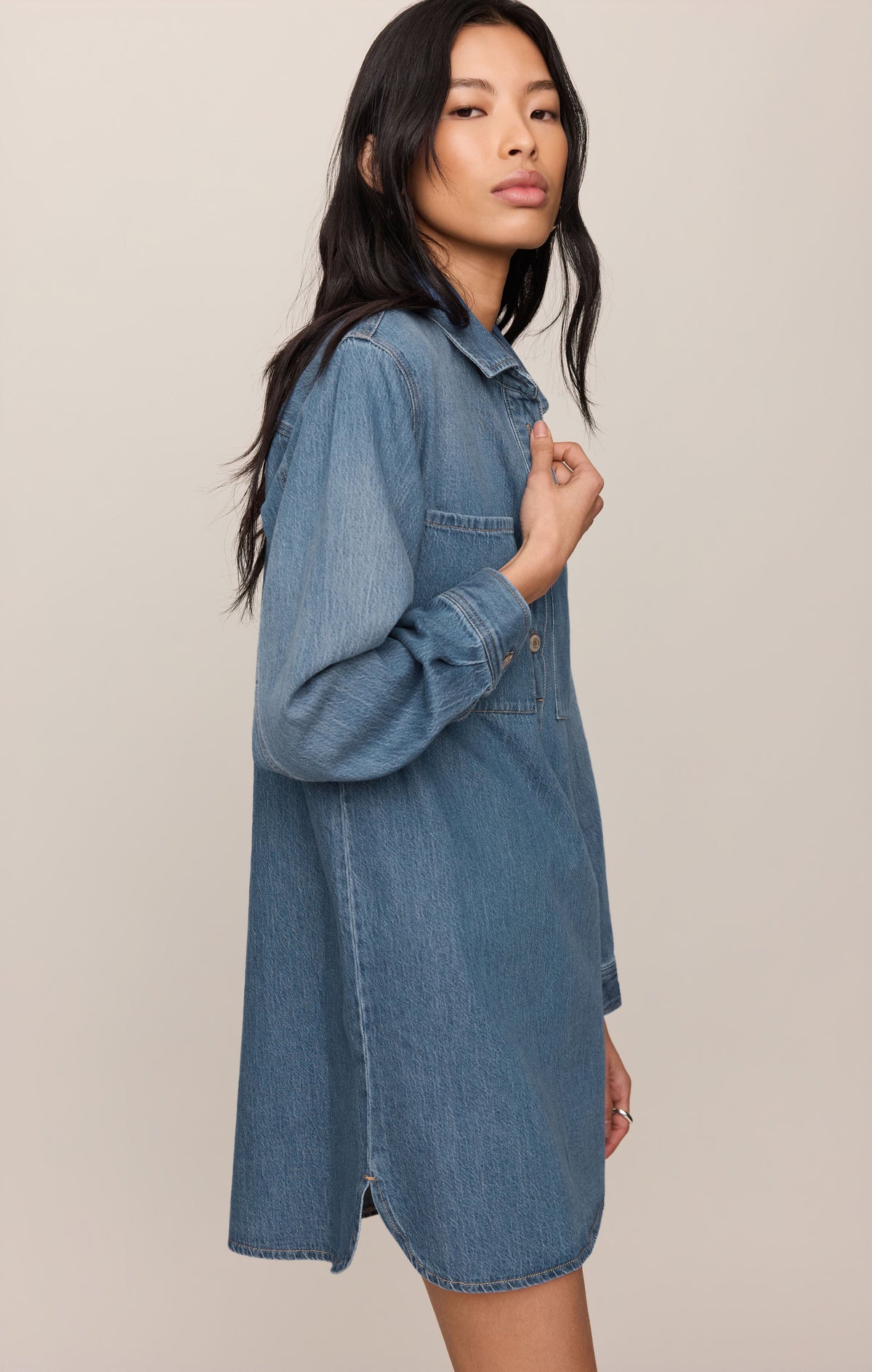 Z SUPPLY Lucie Denim Shirt Dress - Dreamstate