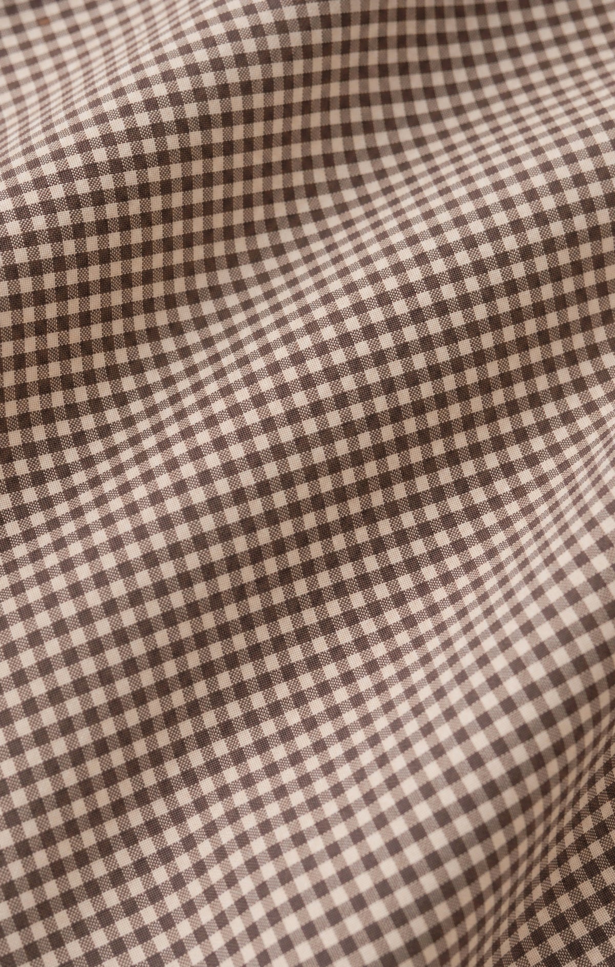 Z SUPPLY Sanna Gingham Maxi Dress - Dark Chocolate