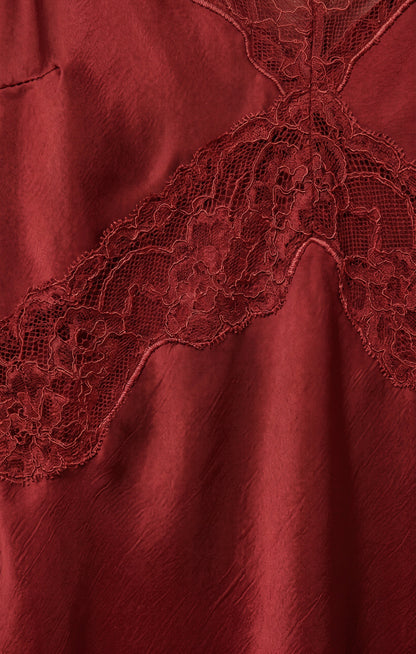 Z SUPPLY Bruna Lace Inset Midi Dress