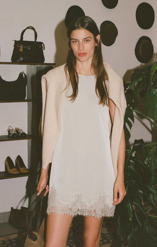 Z SUPPLY Meadow Muse Lace Mini Dress