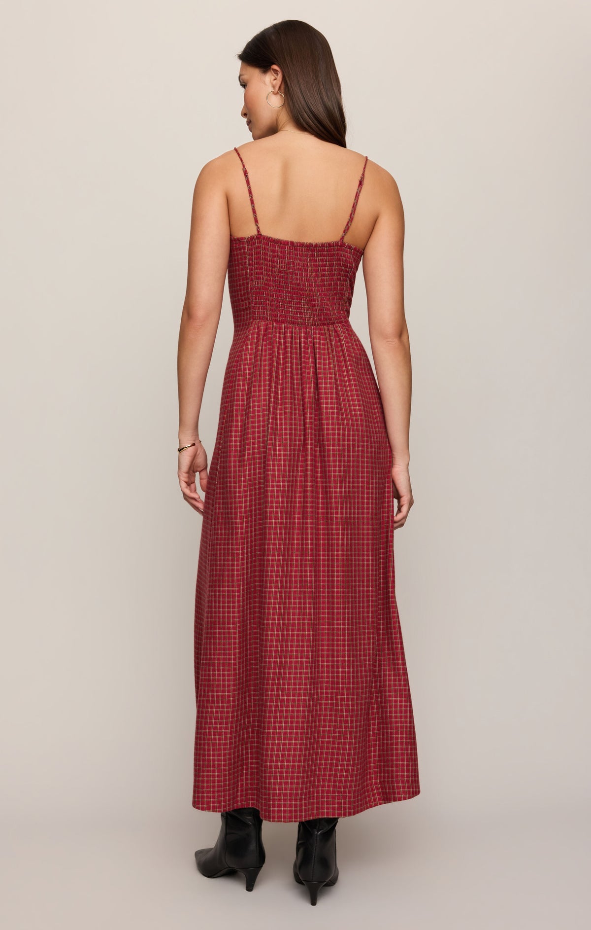 Z SUPPLY Evermore Plaid Flannel Midi Dress