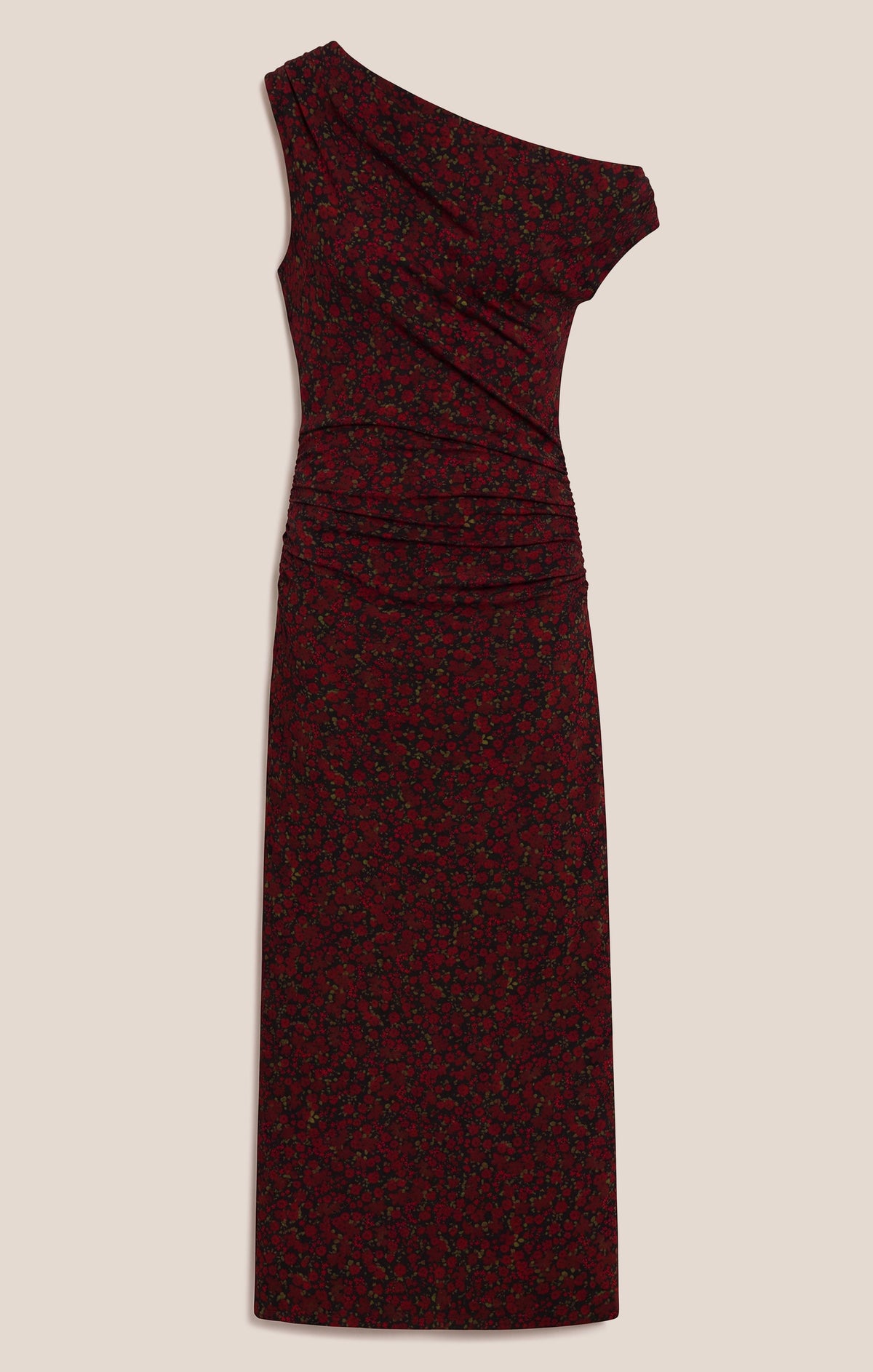 Z SUPPLY Fremont Dani Floral Maxi Dress - Red Dahlia