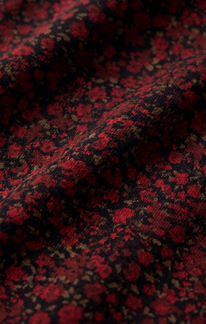 Z SUPPLY Fremont Dani Floral Maxi Dress - Red Dahlia