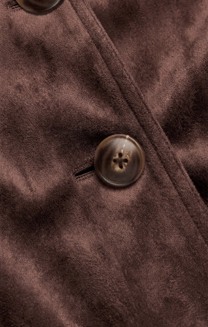 Z SUPPLY Decker Faux Suede Chore Coat