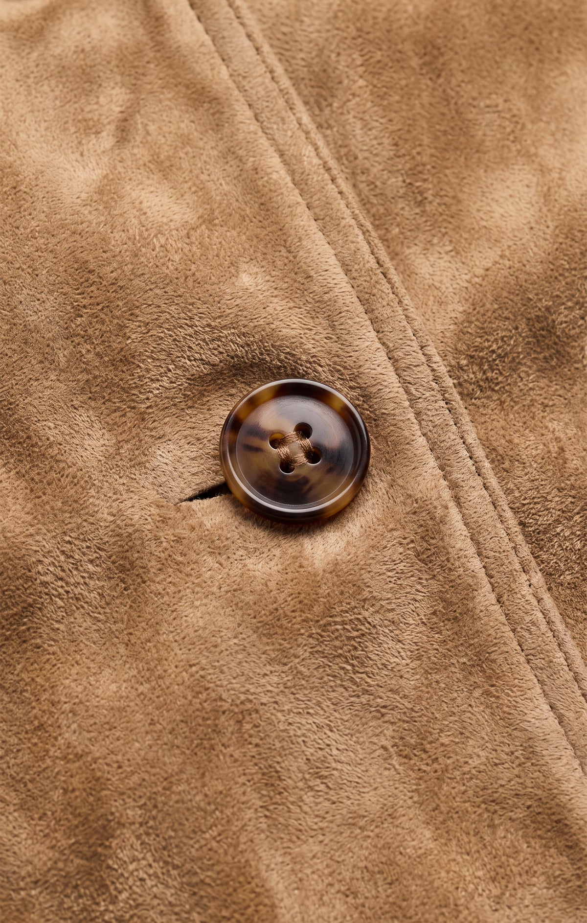 Z SUPPLY Decker Faux Suede Chore Coat