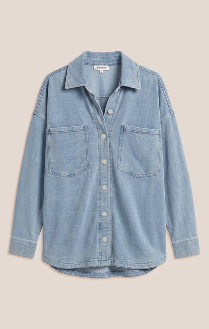 Z SUPPLY All Day Knit Denim Jacket