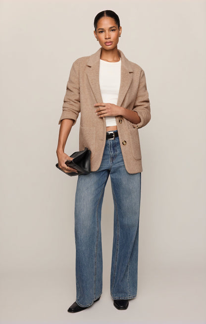 Z SUPPLY Hutton Oversized Blazer - Classic Camel