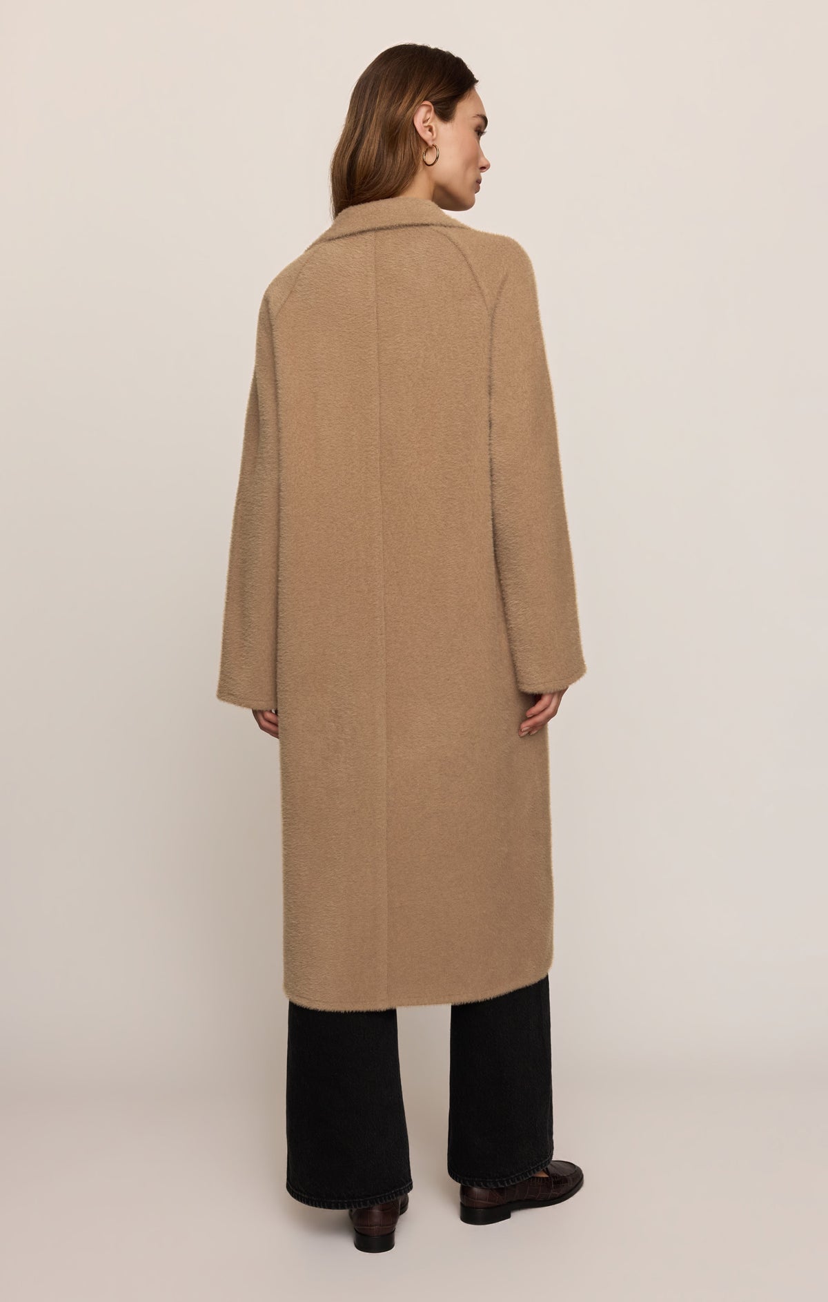 Z SUPPLY Crosby Cocoon Coat - Light Toffee
