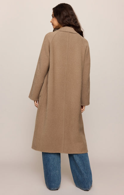 Z SUPPLY Crosby Cocoon Coat - Light Toffee