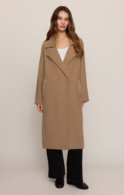 Z SUPPLY Crosby Cocoon Coat - Light Toffee