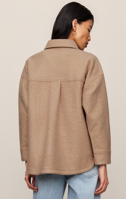 Z SUPPLY All Day Poodle Knit Jacket - Classic Camel