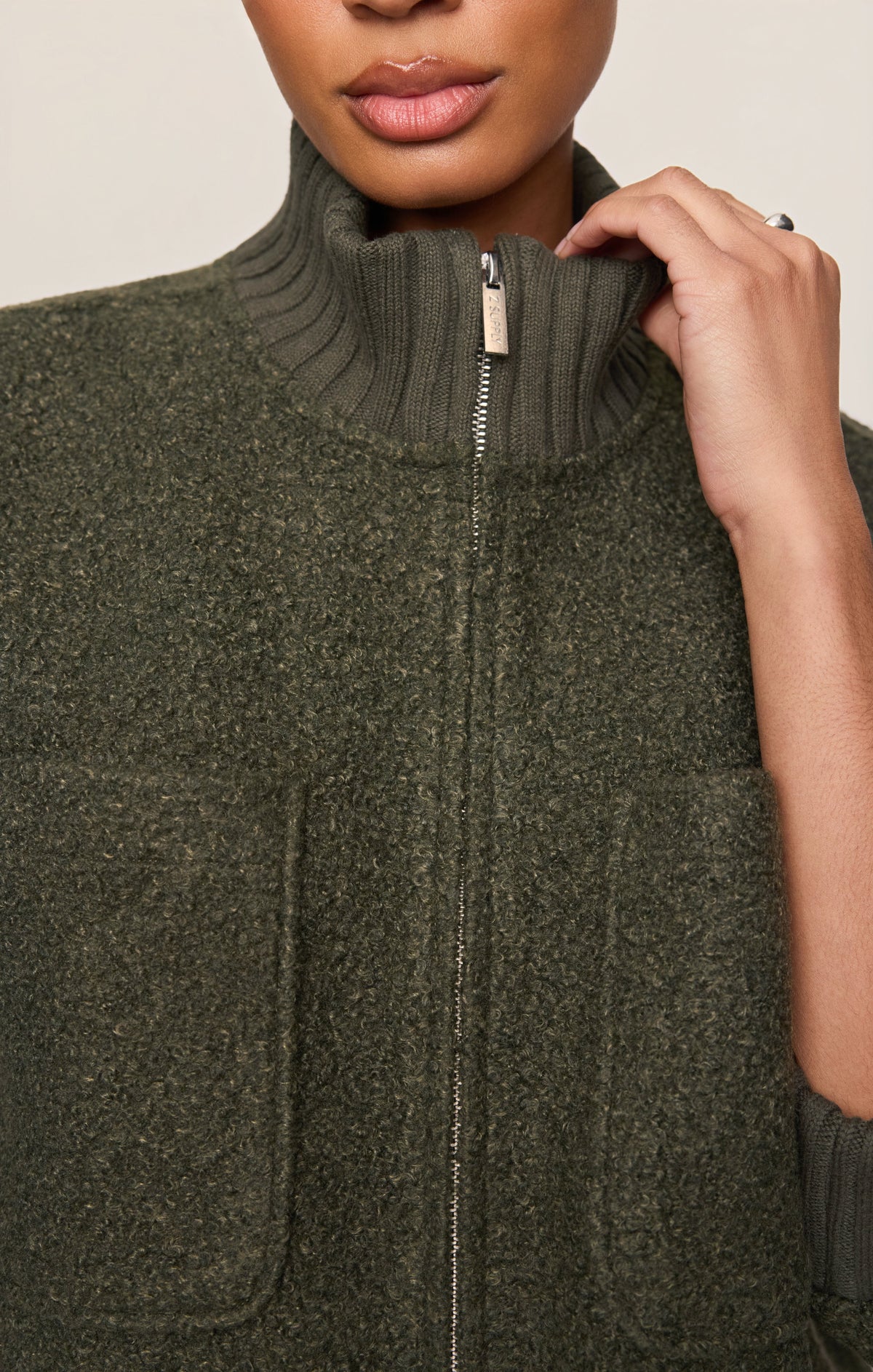 Z SUPPLY Downhill Textured Jacket