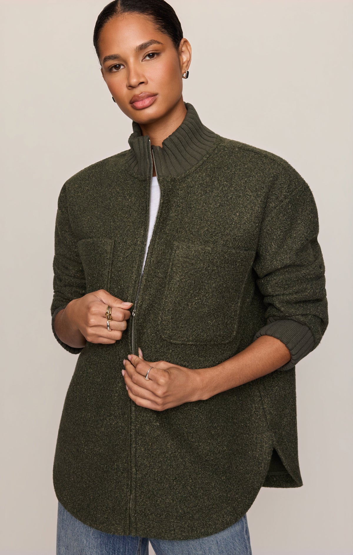 Z SUPPLY Downhill Textured Jacket