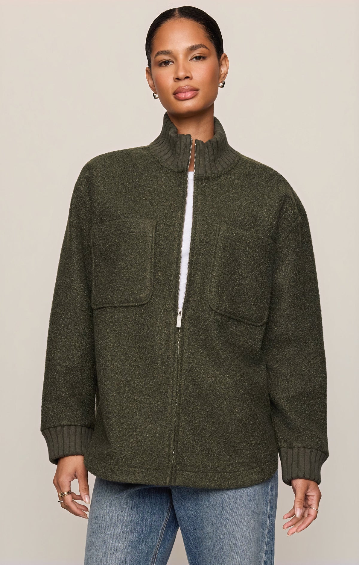 Z SUPPLY Downhill Textured Jacket