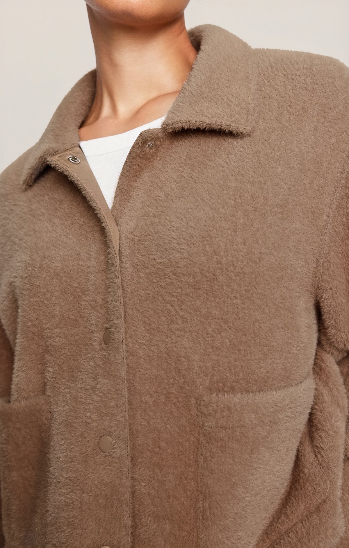 Z SUPPLY Bronx Cropped Jacket - Light Toffee