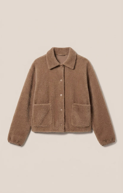 Z SUPPLY Bronx Cropped Jacket - Light Toffee