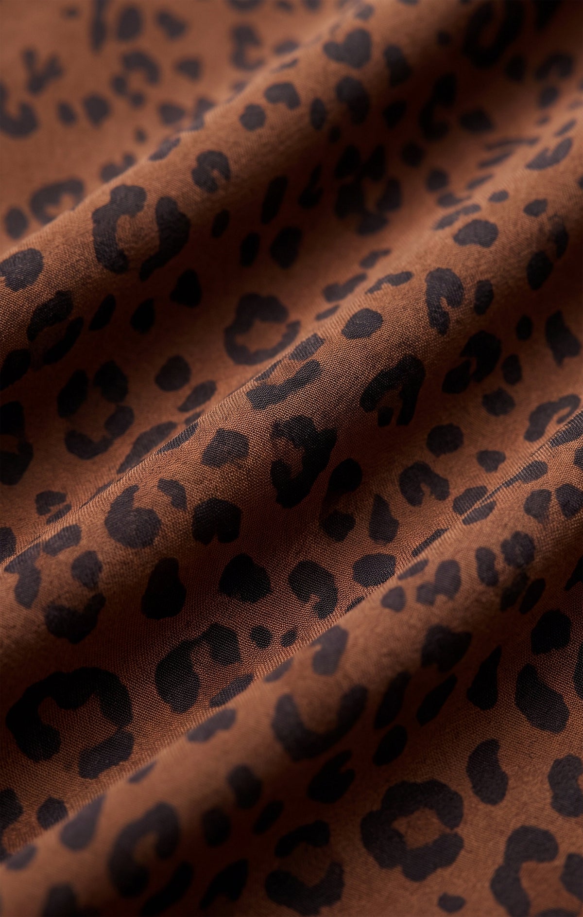 Z SUPPLY Europa Leopard Maxi Skirt - Burnt Umber
