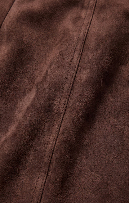 Z SUPPLY Perri Faux Suede Mini Skirt