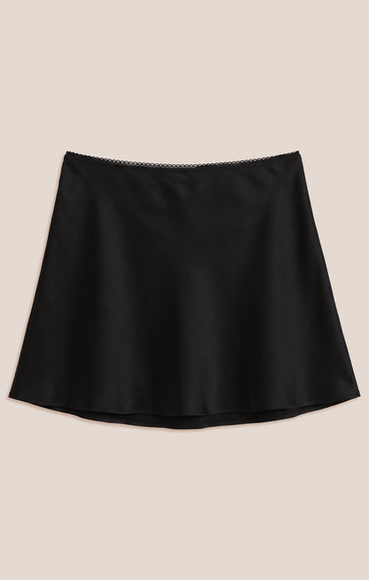 Z SUPPLY Bellissimo Luxe Satin Mini Skirt
