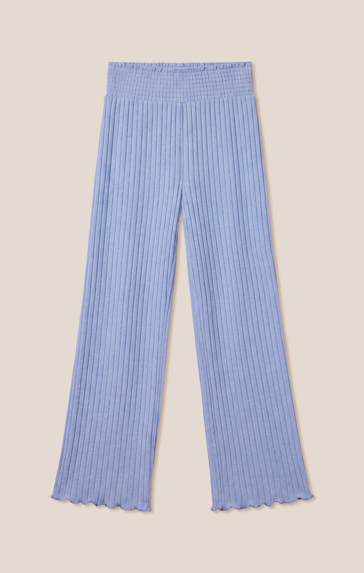 Z SUPPLY Dawn Smocked Silky Rib Pant