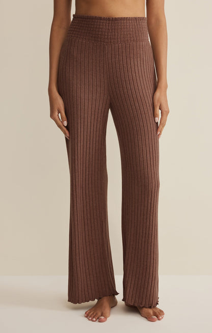 Z SUPPLY Dawn Smocked Silky Rib Pant