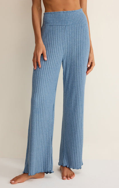 Z SUPPLY Dawn Smocked Silky Rib Pant