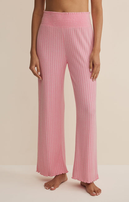 Z SUPPLY Dawn Smocked Silky Rib Pant