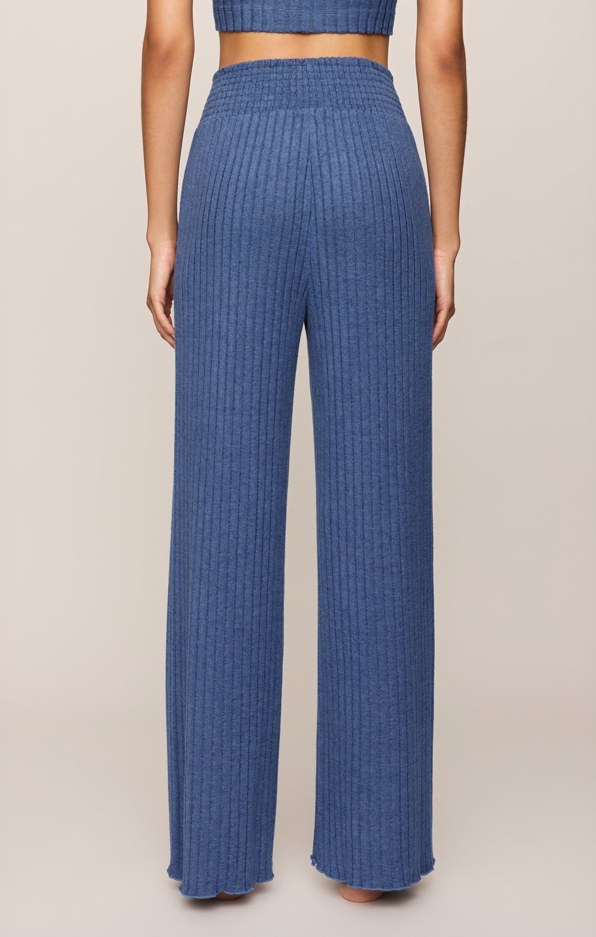 Z SUPPLY Dawn Smocked Silky Rib Pant