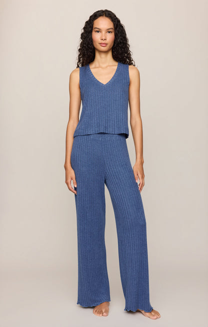 Z SUPPLY Dawn Smocked Silky Rib Pant