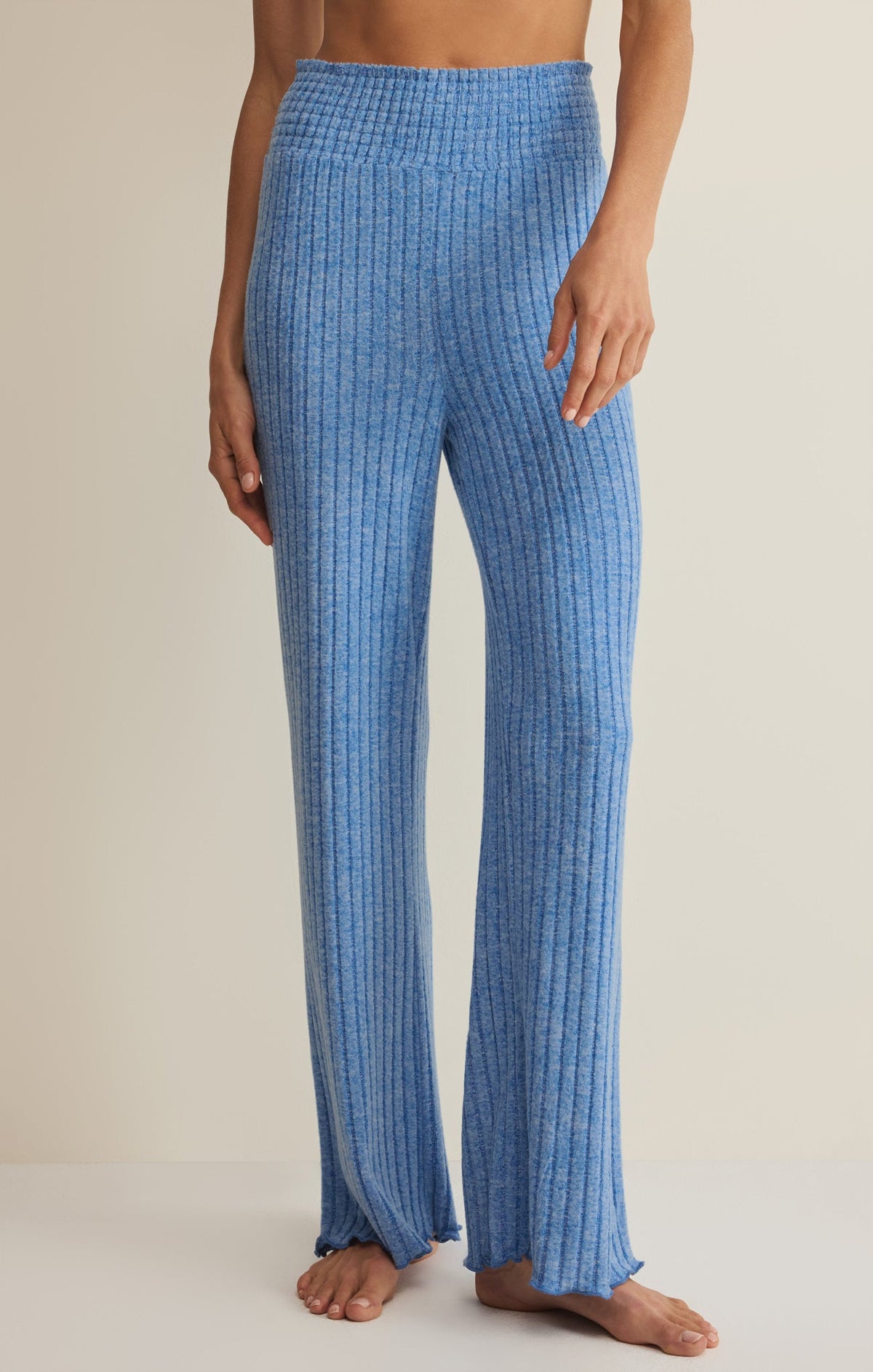 Z SUPPLY Dawn Smocked Silky Rib Pant