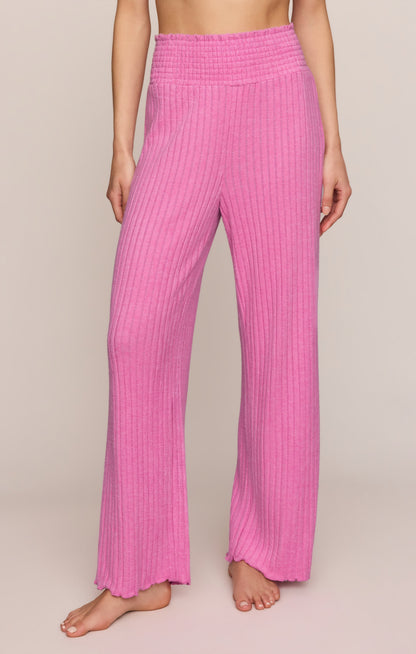 Z SUPPLY Dawn Smocked Silky Rib Pant