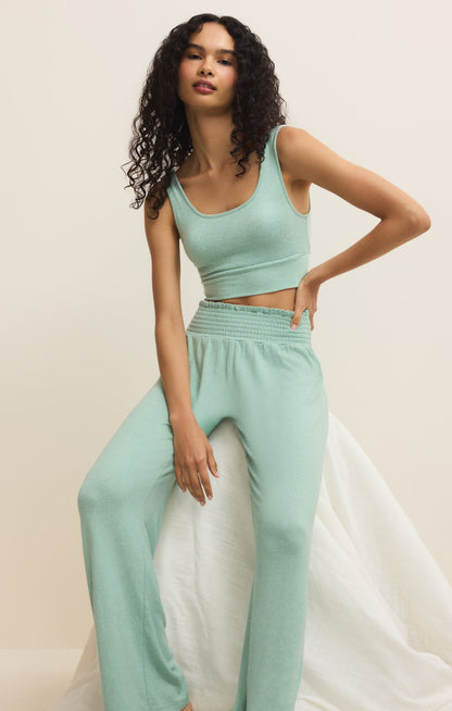 Z SUPPLY Dawn Smocked Soft Knit Pant