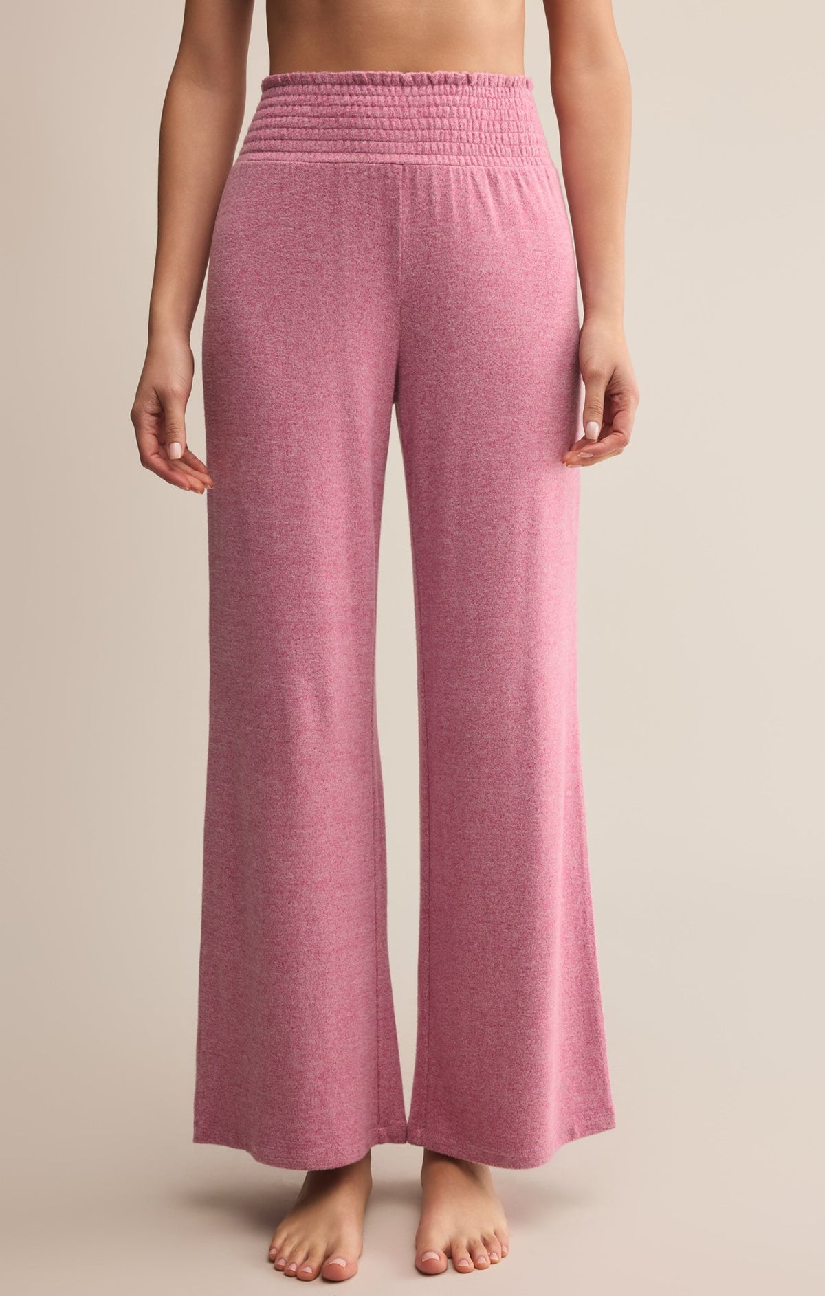 Z SUPPLY Dawn Smocked Soft Knit Pant