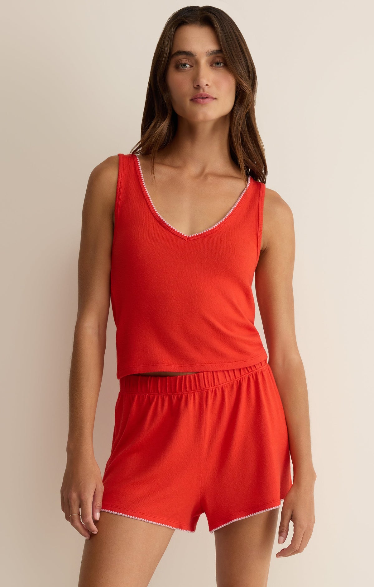 Z SUPPLY Stately V-Neck Tank