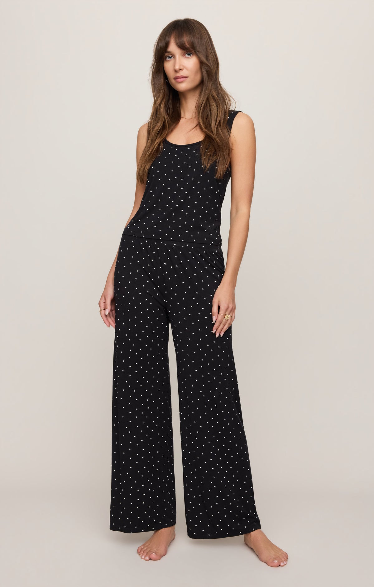 Z SUPPLY Luxe Dot Tank - Black