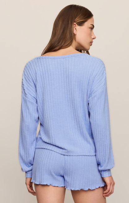 Z SUPPLY Daydreamer Silky Rib V-Neck