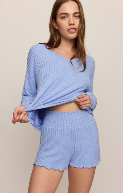 Z SUPPLY Daydreamer Silky Rib V-Neck