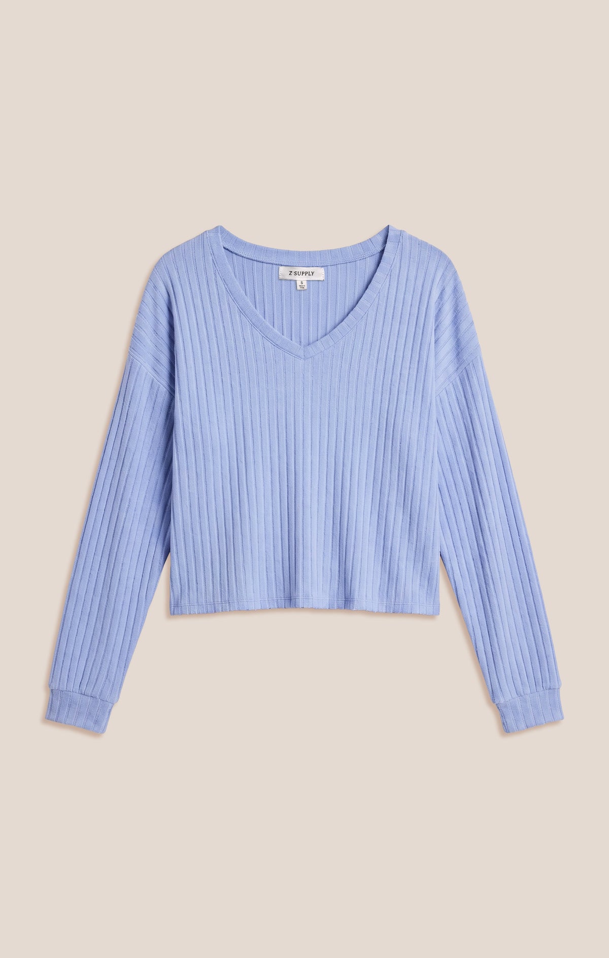 Z SUPPLY Daydreamer Silky Rib V-Neck