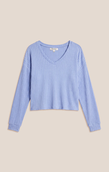 Z SUPPLY Daydreamer Silky Rib V-Neck