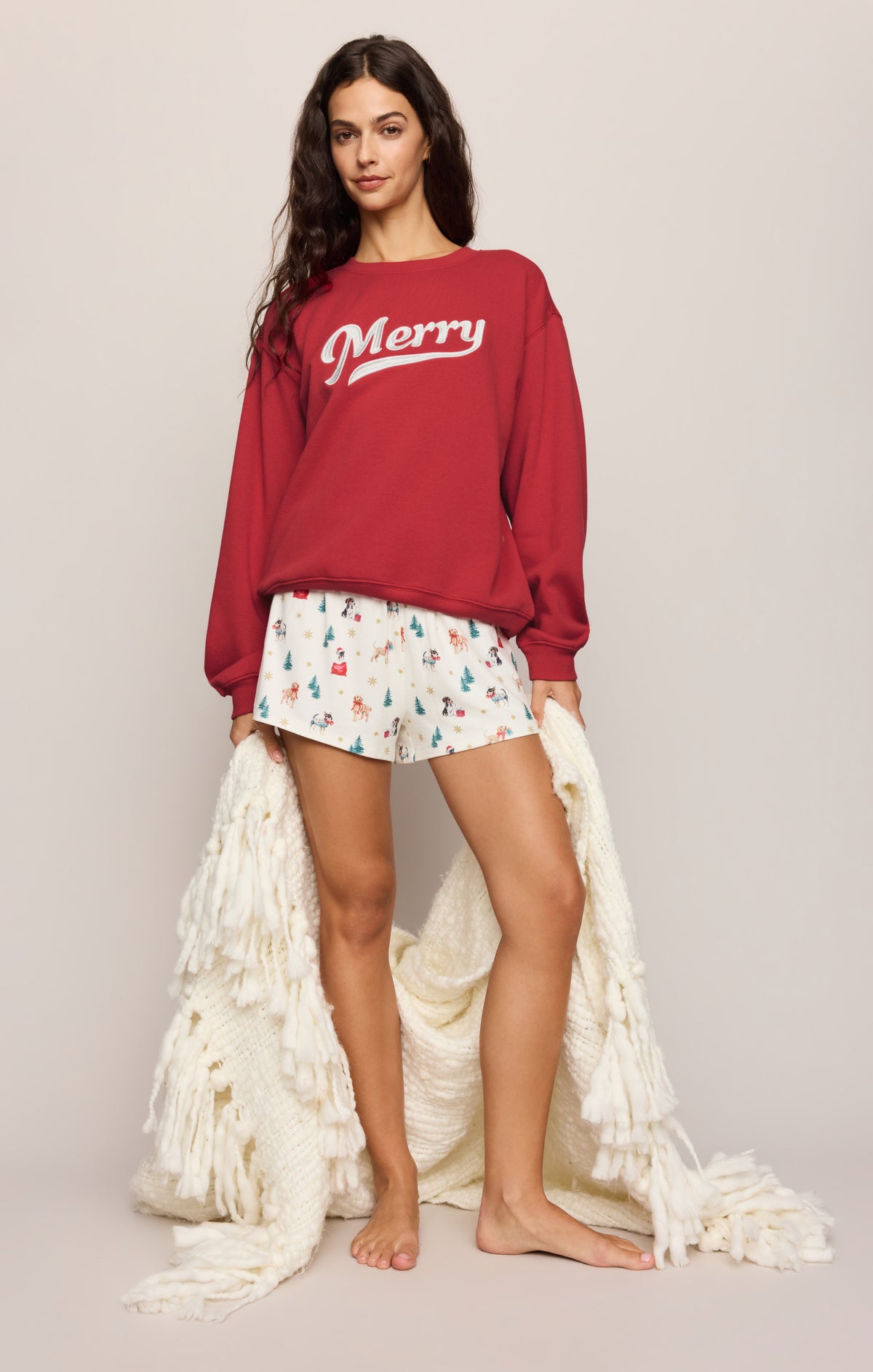 Z SUPPLY Holiday Merry Sweatshirt