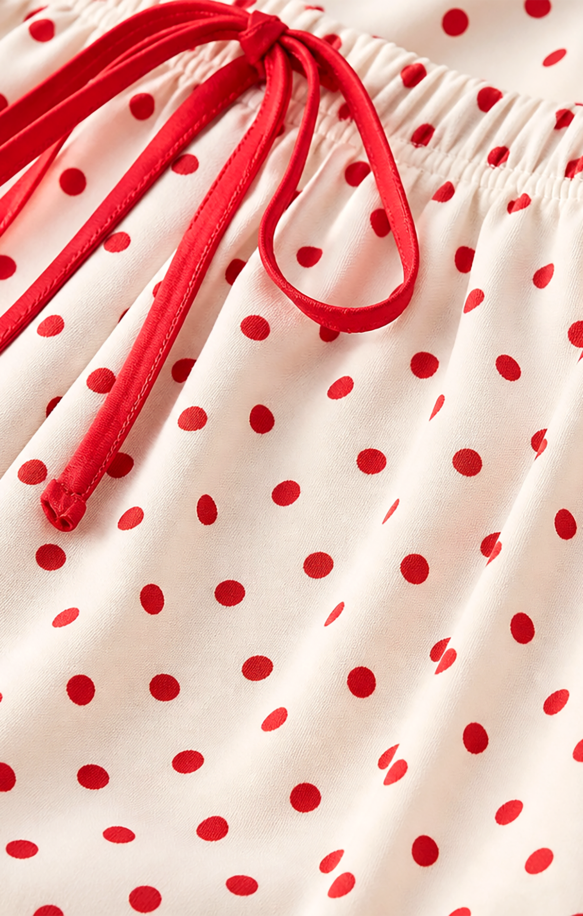 Z SUPPLY Snuggle Dot Satin PJ Set - Vanilla Ice