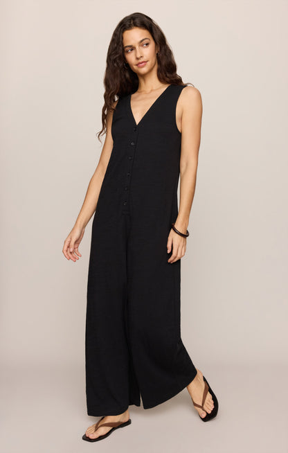 Z SUPPLY Solace Textured Slub Jumpsuit